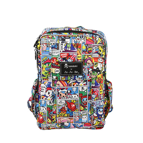 【美國JuJuBe媽咪包】tokidoki 搗蛋聯名款MiniBe迷你後背包-Super Toki 超級英雄