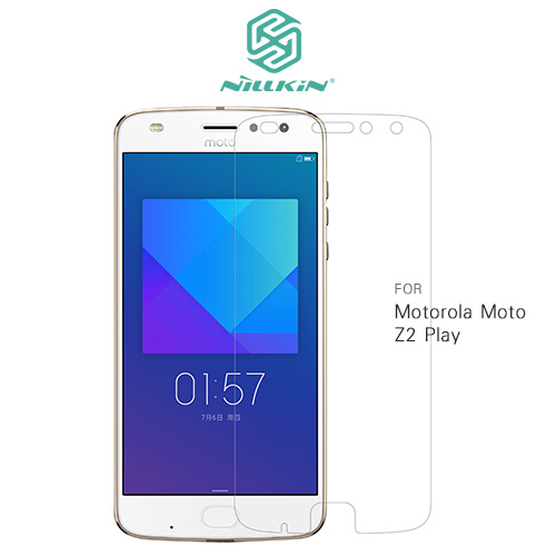 NILLKIN Motorola Moto Z2 Play 超清防指紋保護貼 - 套裝版