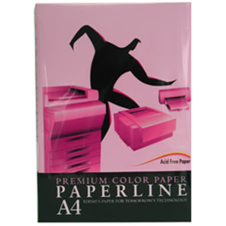【PAPERLINE】175 / 80P / A3 粉紅   進口影印紙 /彩色影印紙  (500張/包)
