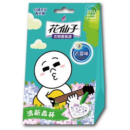 花仙子卡通衣物香氛袋-清新森林10g*3