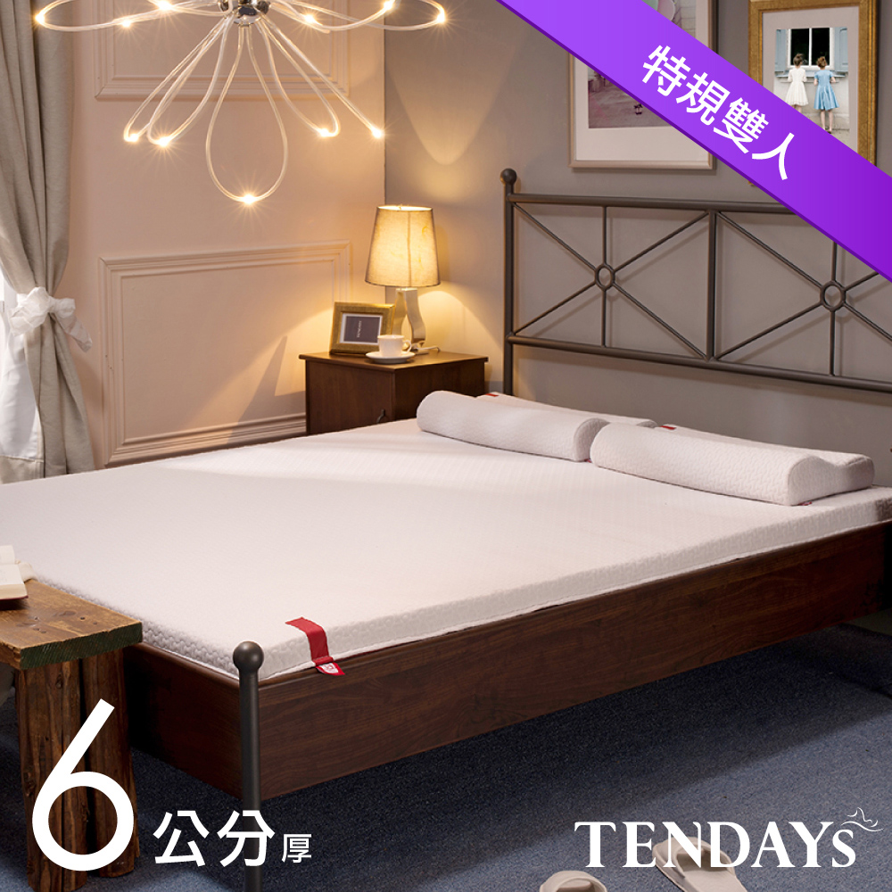 【TENDAYS】柔織舒壓床墊(特規雙人7尺 6cm厚記憶床)