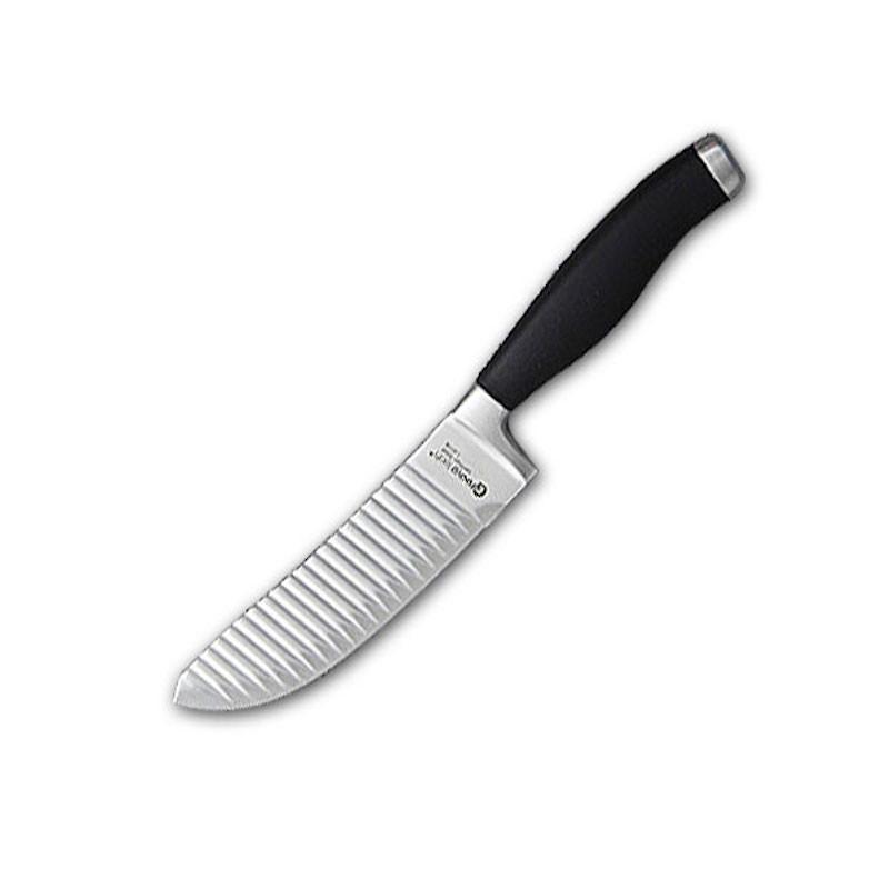 【Groovetech】Premium 5吋 Tomato Knife GT空氣刀 台灣限定款 13cm 番茄刀-鋸齒邊緣 (含刀套)