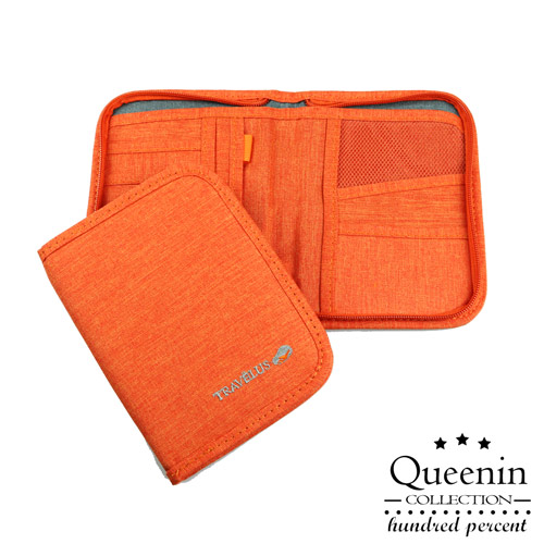 DF Queenin - 韓版旅行專屬隨身護照包錢包-共4色