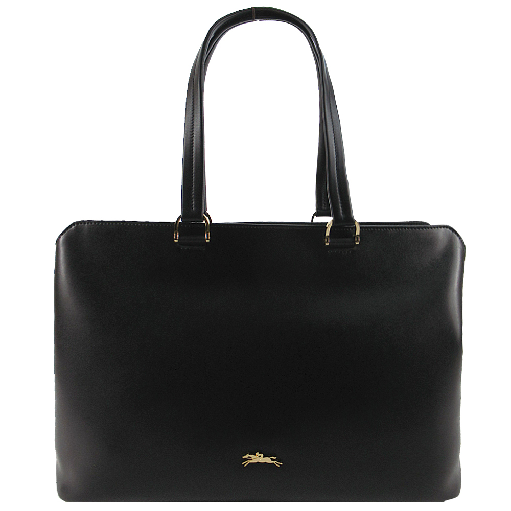LONGCHAMP Honore 404系列購物包(黑)