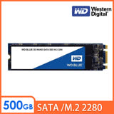WD 藍標SSD 500GB M.2 2280 SATA 3D NAND固態硬碟