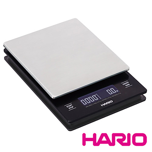 日本【HARIO】V60專用不銹鋼電子秤 VSTM-2000HSV