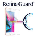 RetinaGuard 視網盾 iPhone8 (4.7吋) 防藍光鋼化玻璃保護膜