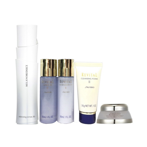 SHISEIDO 資生堂
 驅黑淨白5件組