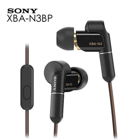 SONY XBA-N3BP 入耳式耳機LCP HD 混合式驅動系統- 遠傳friDay購物