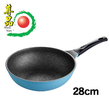 尊品 韓國原裝鈦金不沾小炒鍋(28cm)