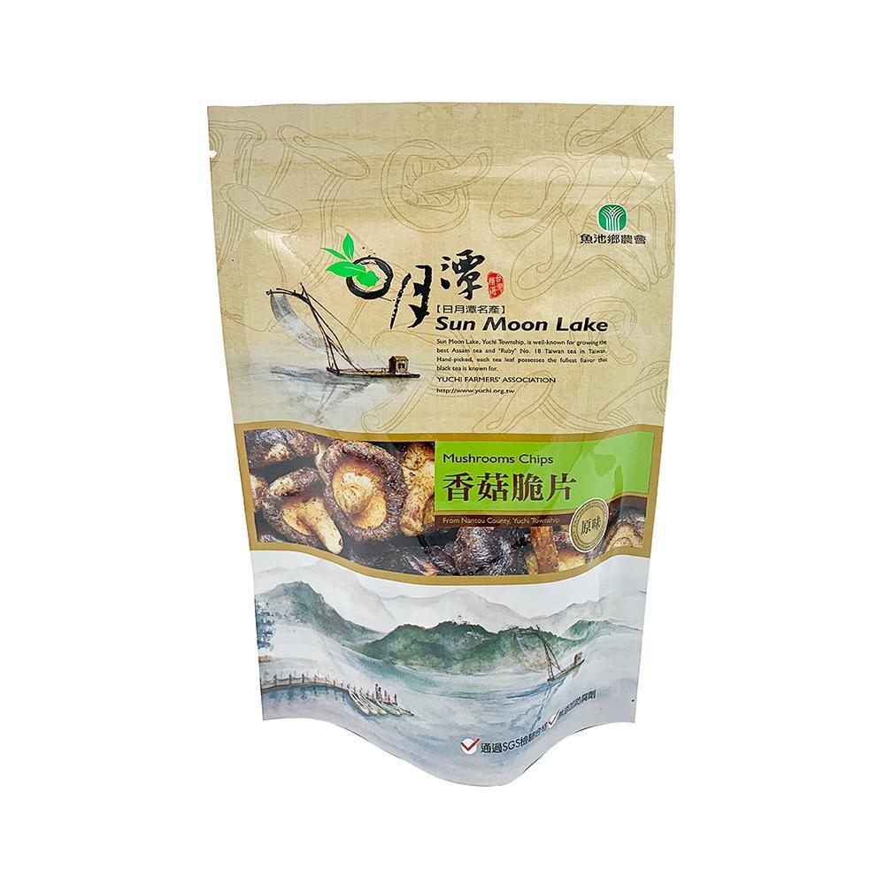 【魚池鄉農會】香菇脆片-原味(90g/包) (任選)