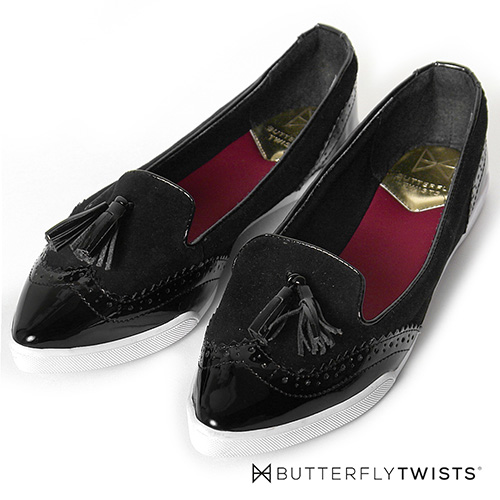 BUTTERFLY TWISTS
牛津記憶軟墊平底鞋