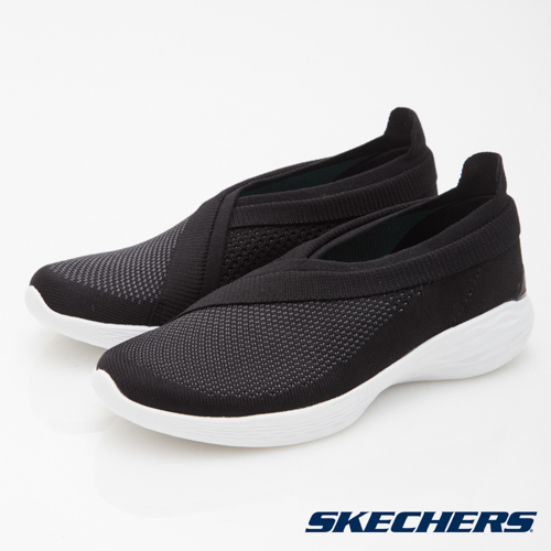 SKECHERS (女) 健走系列 YOU - 14955BKW