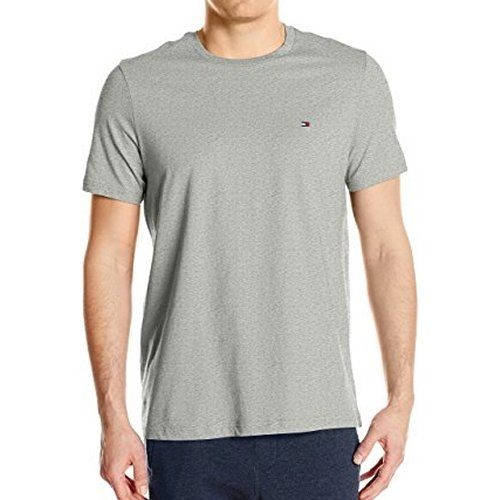【Tommy Hilfiger】2017男時尚灰色圓領短袖T恤【預購】