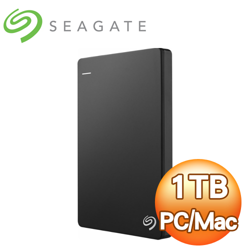 Seagate 希捷 Backup Plus Slim 1TB 2.5吋 USB3.0 外接式硬碟《黑》