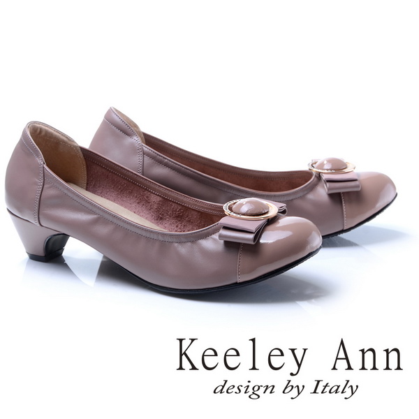 Keeley An
OL真皮中跟娃娃鞋