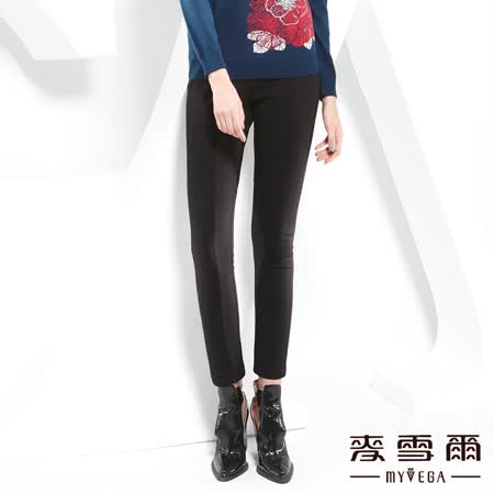 【麥雪爾】零著感立體剪裁長褲