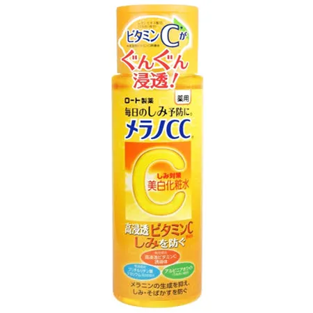 日本ROHTO Melano CC高滲透高效潤白維他命C化妝水170ml