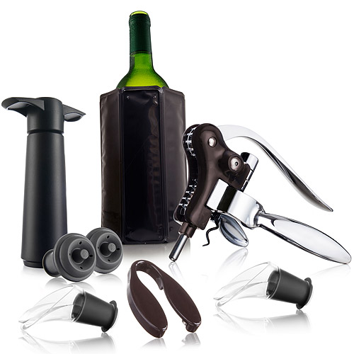 VACU VIN 8件組
兔耳開酒器+抽真空+軟冰桶