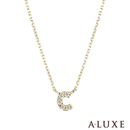 A-LUXE 亞立詩
10K鑽石項鍊-C