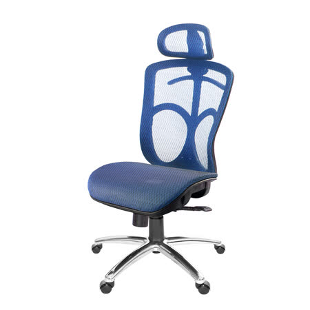 GXG 高背全網 電腦椅  (鋁腳/無扶手) TW-091 LUANH