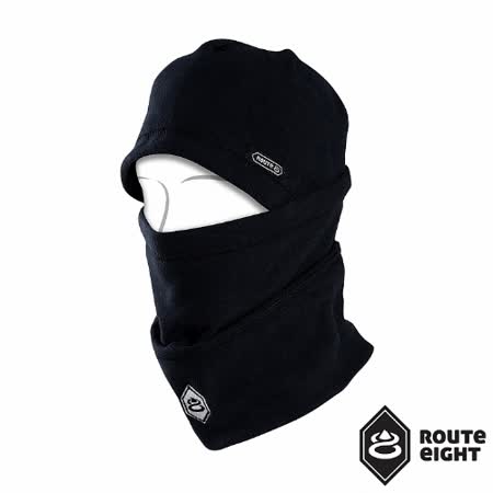 Route8 POLAR HAT 中性多功能刷毛保暖帽 (黑色)
