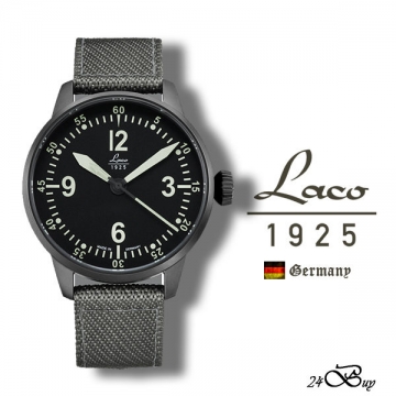 朗坤 Laco 德國進口 BELL X-1 自動機械錶 軍錶 男錶 861907