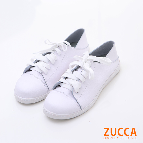 ZUCCA
皮革繫綁帶休閒鞋