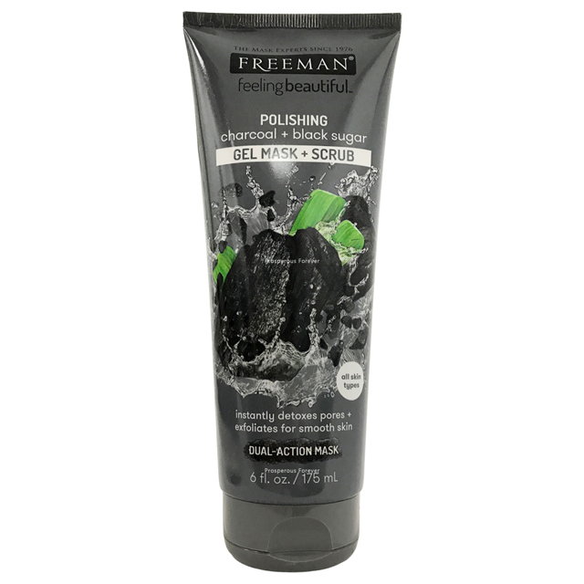 Freeman 木炭黑糖粉刺拋光面膜175ml