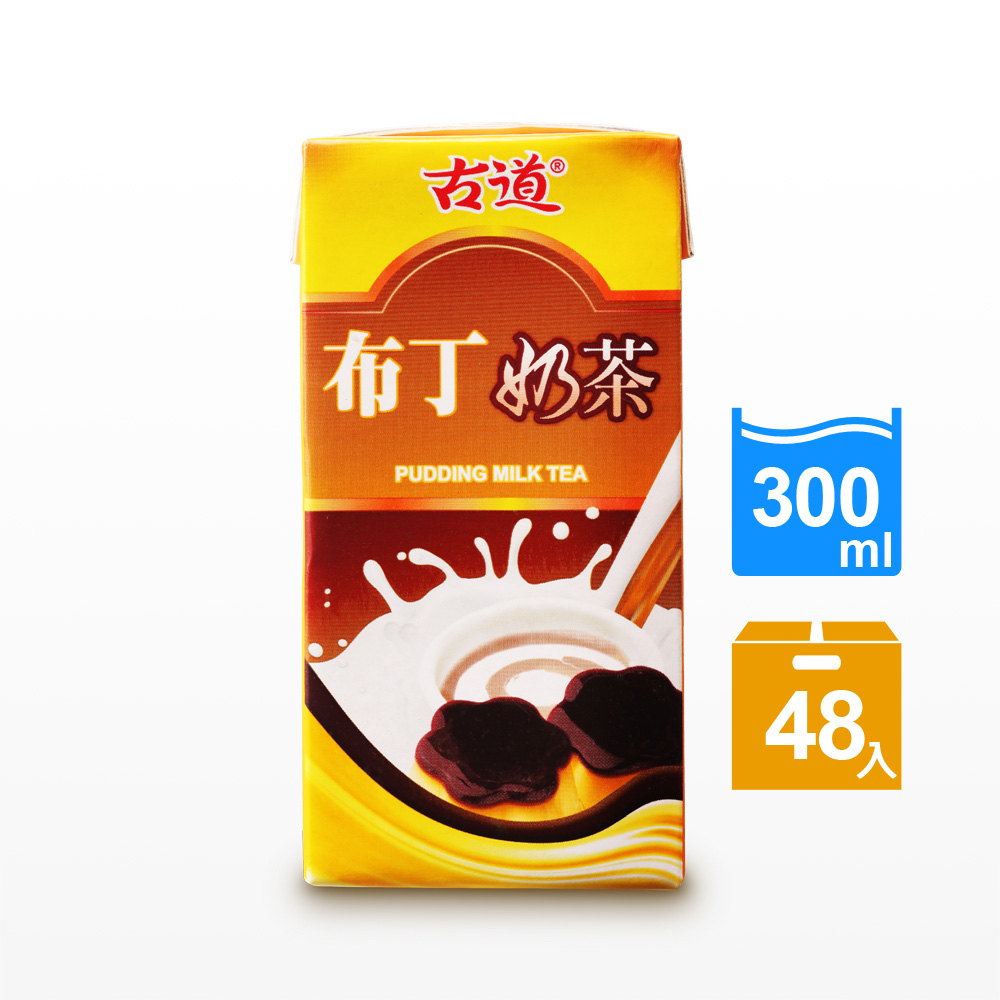 【古道】布丁奶茶300ml*48瓶