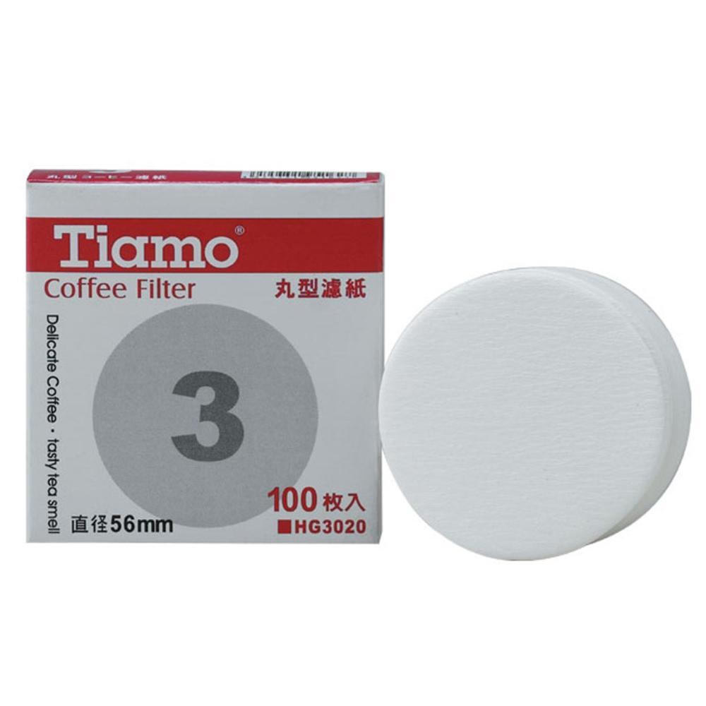 Tiamo 3號丸型圓型濾紙(100枚*12入) HG3020
