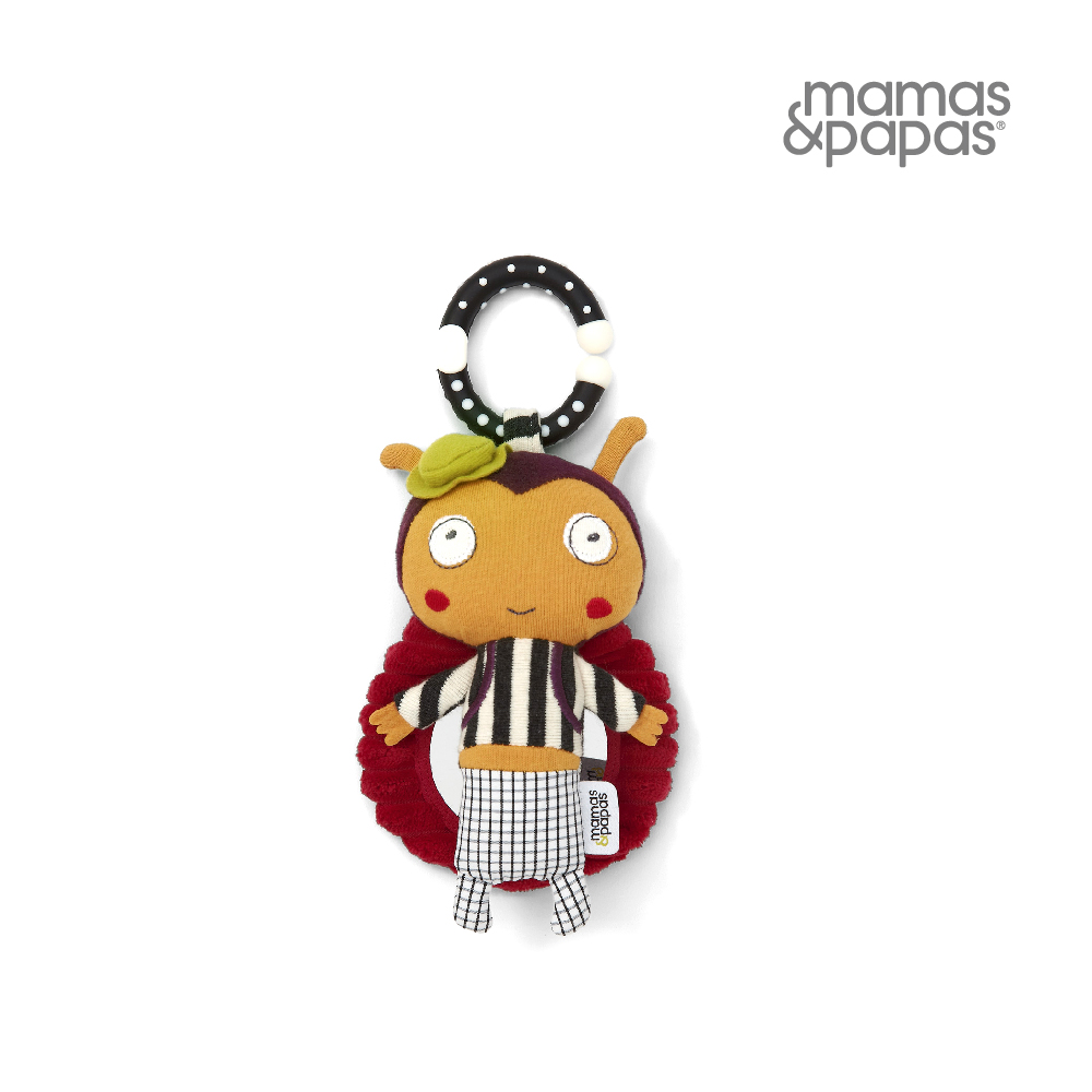 【Mamas & Papas】小隻的紅瓢蟲洛蒂(搖鈴吊飾玩偶)