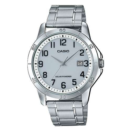 CASIO 卡西歐 男錶 太陽能 不鏽鋼錶帶 MTP-VS02D-7B