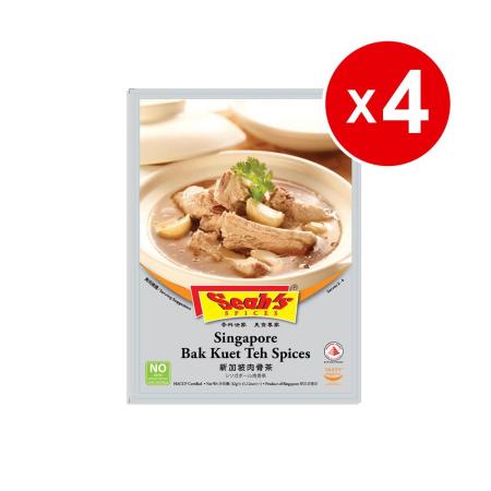 【Seahs】新加坡肉骨茶4包組(32g*4包)