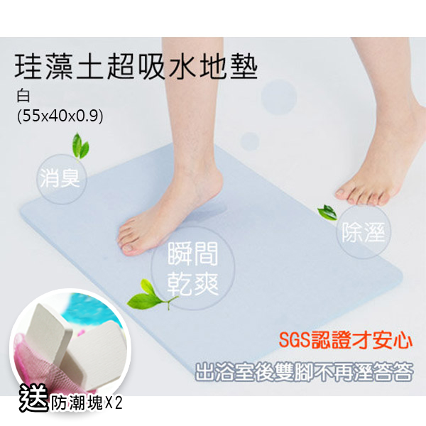 除濕消臭 瞬間乾爽
日韓居家人氣珪藻土地墊