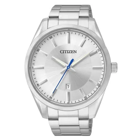 CITIZEN 星辰 石英男錶 不鏽鋼錶帶 銀 防水 BI1030-53A