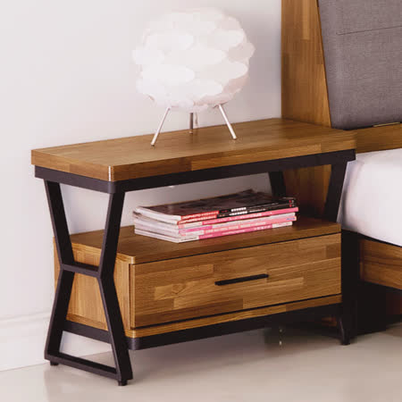 Homelike
迪爾工業風床頭櫃