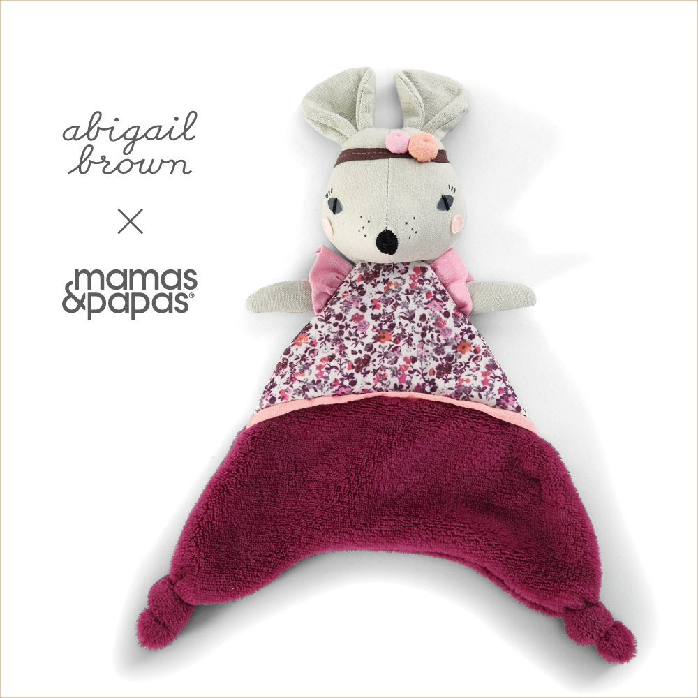 【Mamas & Papas】Abigail Brown 米花鼠(安撫巾)