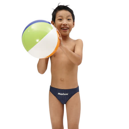 ≡MARIUM≡ 小男競賽型泳褲 MAR-8102J (深藍)