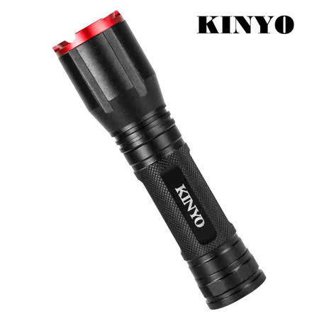 【KINYO】LED外接式充電手電筒(LED-507)