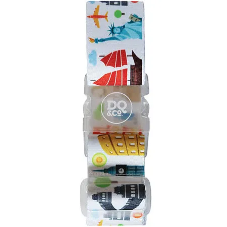 《DQ&CO》行李綁帶(環遊世界) | 行李箱固定帶 扣帶 束帶 綑綁帶 旅行箱帶