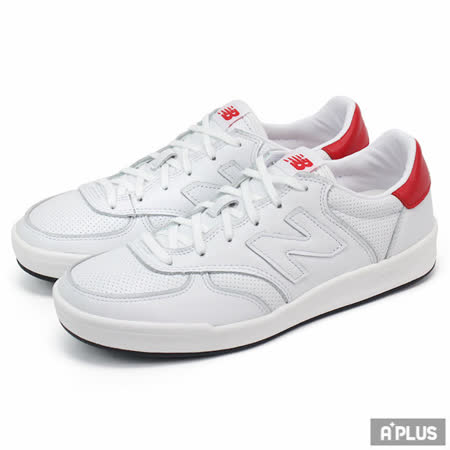 ★現貨在庫 精選下殺★ New Balance 300 男鞋 女鞋 休閒 復古 皮革 白 紅 【運動世界】CRT300LD