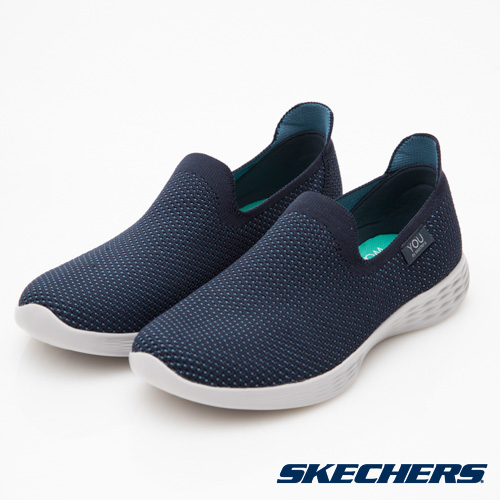 SKECHERS (女) 時尚休閒系列 YOU DEFINE - 14956NVBL