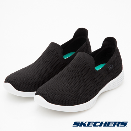 SKECHERS (女) 時尚休閒系列 YOU DEFINE - 14956WBKW