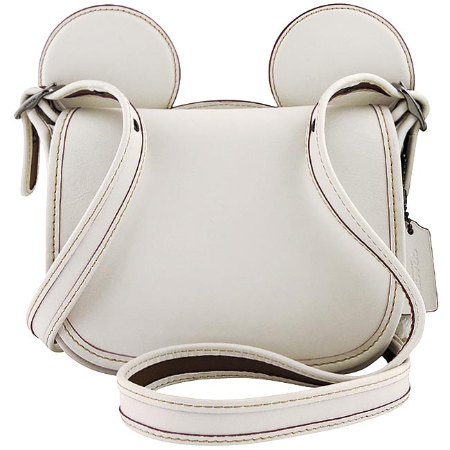 COACH Disney Mickey造型斜背包(白色)