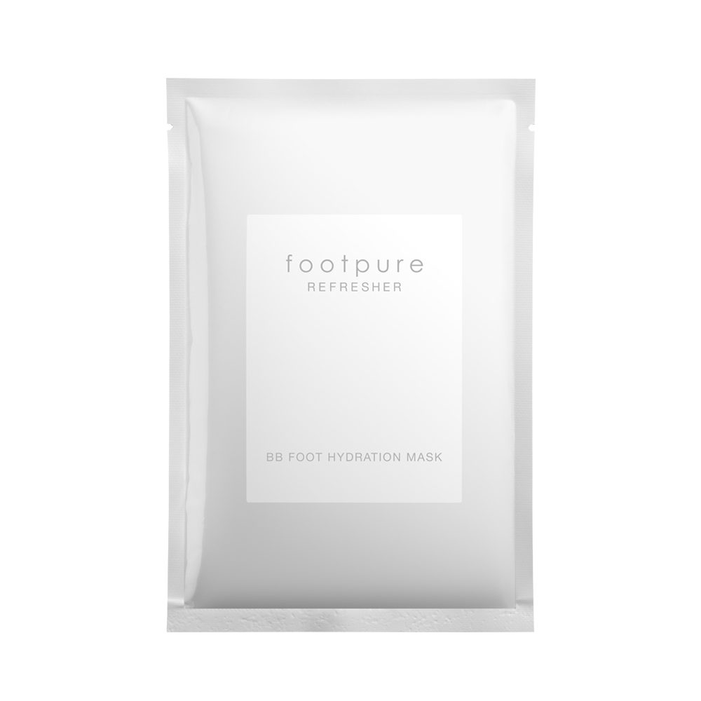 糊塗鞋匠 優質鞋材 J37 Footpure BB柔嫩保濕修護足膜 (1雙入)