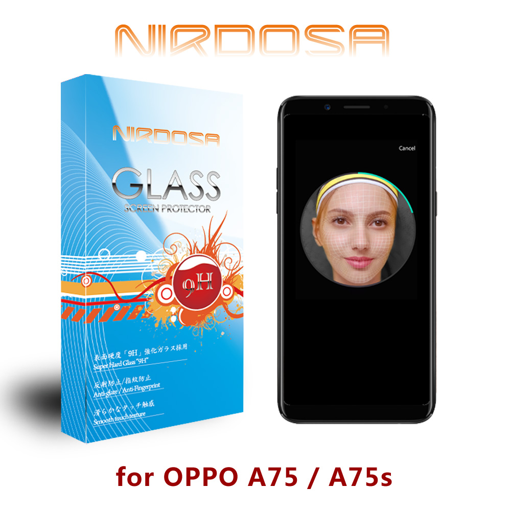 NIRDOSA OPPO A75 / A75s / A73(4G) 9H 0.26mm 鋼化玻璃 螢幕保護貼
