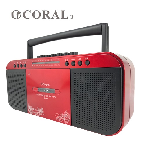 CORAL TR6600 卡帶收錄音機