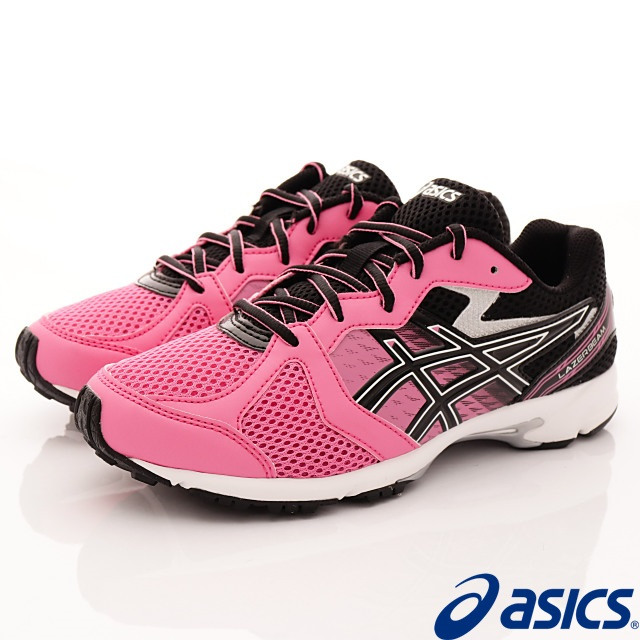日本asics亞瑟士-潮流透氣運動款-8B1N-1990桃-23~25cm