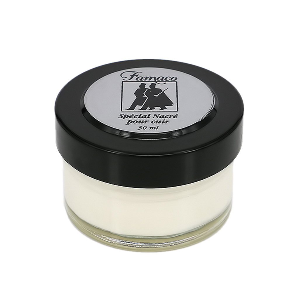 糊塗鞋匠 優質鞋材 L67 法國FAMACO珍珠皮滋養霜 50ml